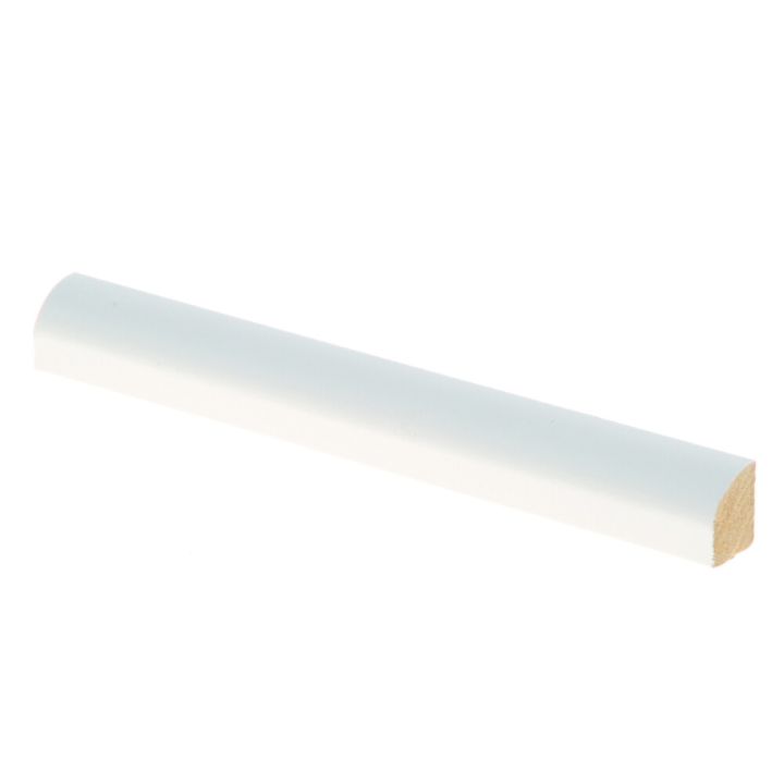 Mattolista Maler Pyörre MDF mel puhdas valkoinen 12 x 16 x 2750 mm