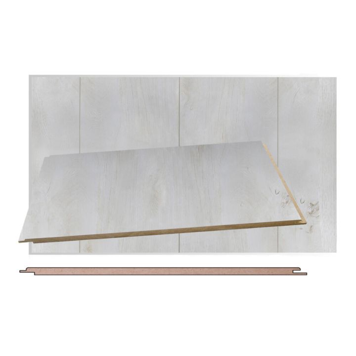 MDF-paneeli Maler STP-0 ympäripontattu 8 x 315 x 1200 mm Aito Tunne Tuhka