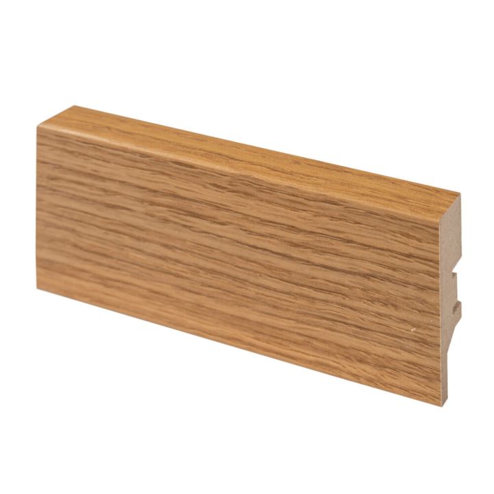 5 kpl Jalkalista Maler Aava MDF Mel Alaskan tammi 12 x 58 x 2750 mm