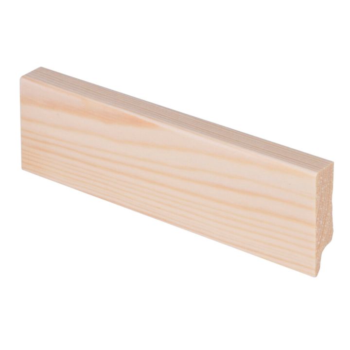 10 kpl Jalkalista Maler Smart Aava VM/EM mänty lakattu 12 x 42 x 3300 mm