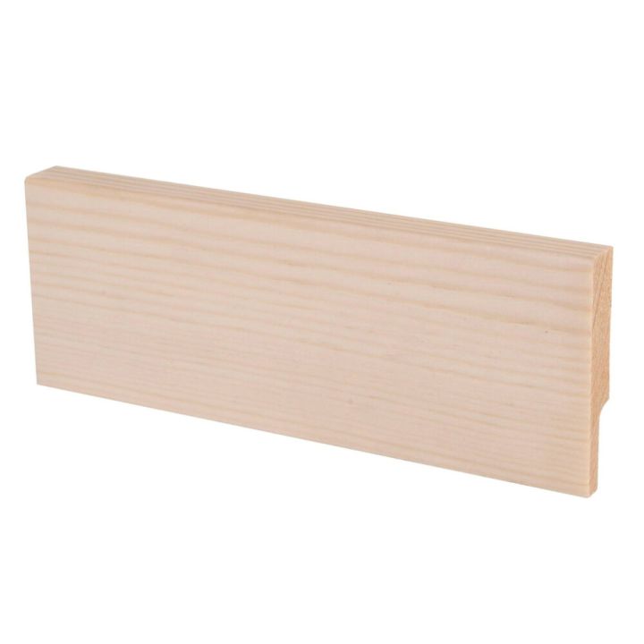 5 kpl Jalkalista Maler Smart Aava VM/EM mänty puuvalmis 12 x 58 x 3300 mm