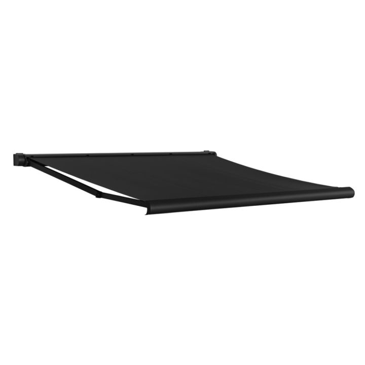 Täyskasettimarkiisi SunFun Elba 5 x 3,5 m musta/musta