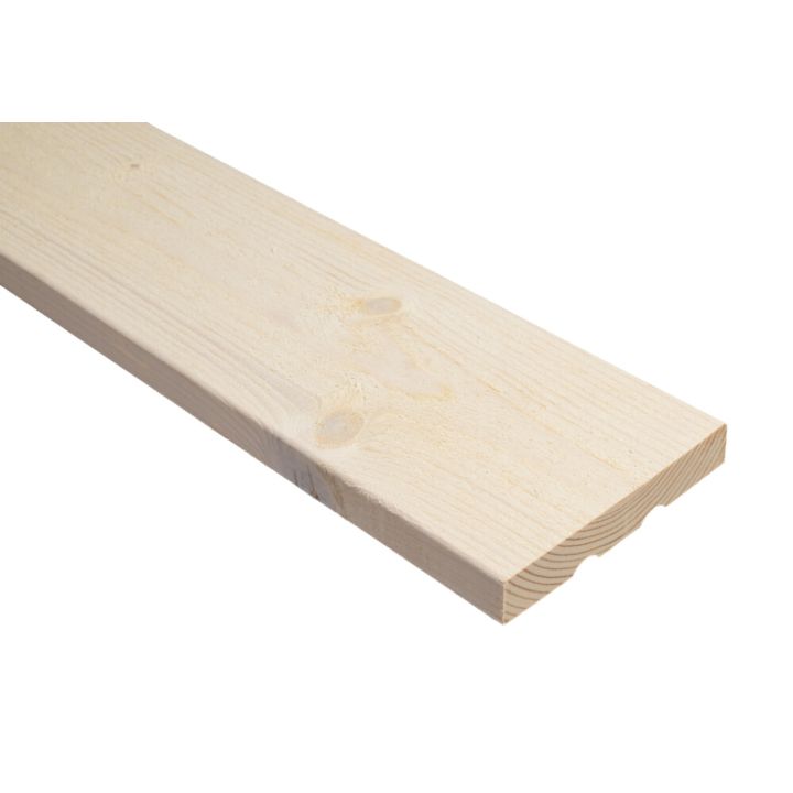 Ulkoverhouslauta HS 20 x 120 mm 3S pohjamaalattu (per metri)