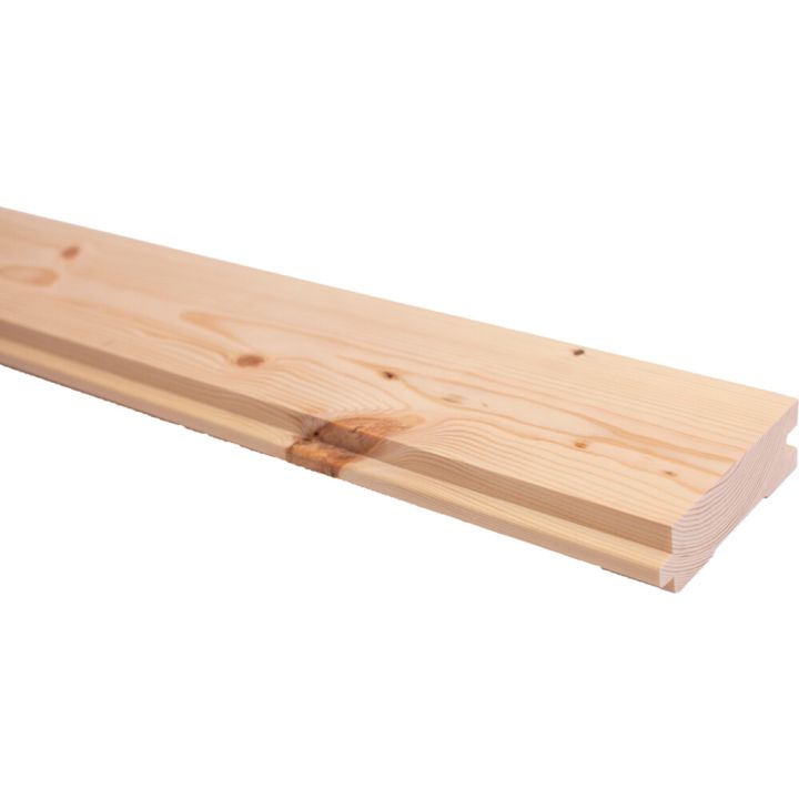 Lattialauta HLL Mänty 28 x 95 mm (per metri)