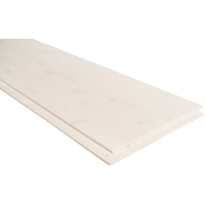 Rustiikkipaneeli STS 13 x 212 x 2010 mm Valkovahattu