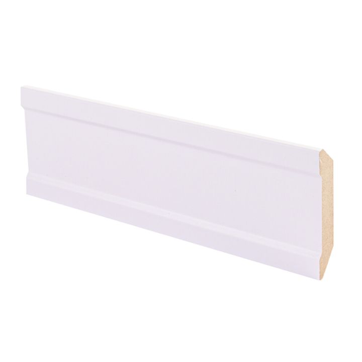 5 kpl Kattolista Maler MDF Puhdas Valkoinen E0 42 x 42 x 2750 mm