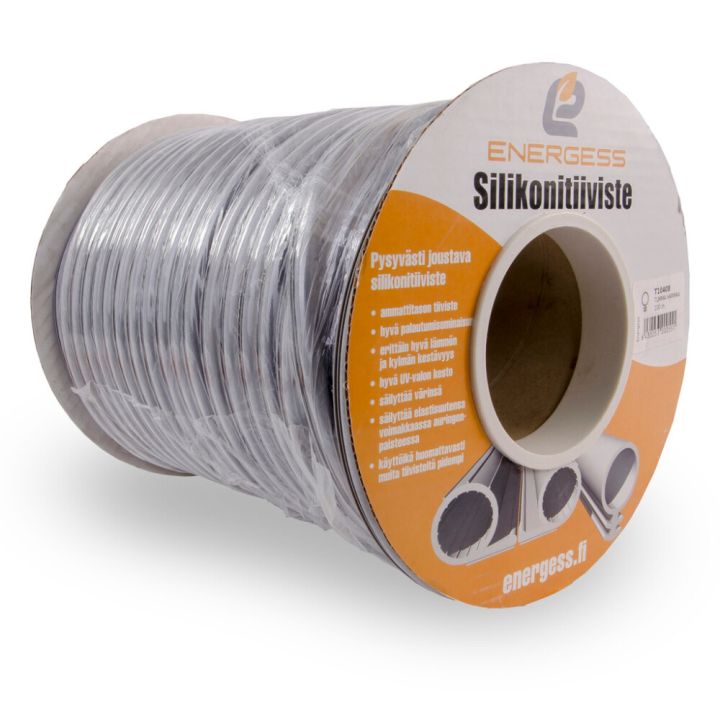 Tarratiiviste Maler tummanharmaa silikooni 100 m