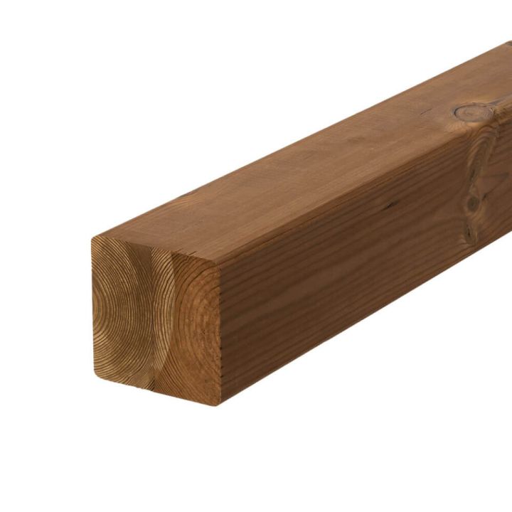 Lämpöpuutolppa Luna Post 88 x 88 x 3000 mm