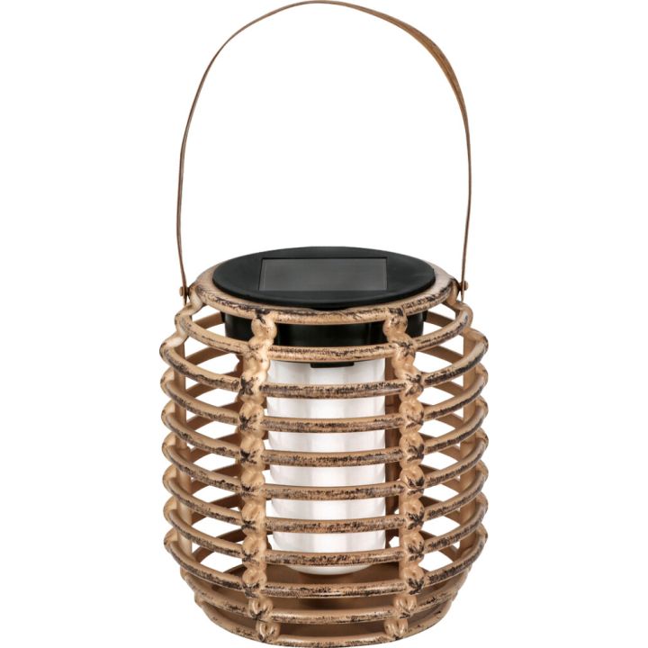 Solarlyhty liekkiefektillä Bauhaus IP44 Ø 10,5 x 36 cm