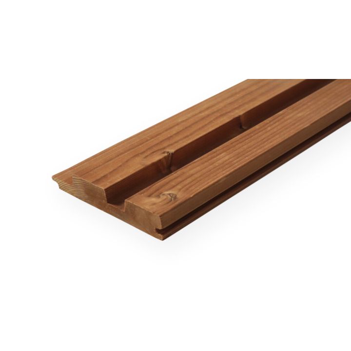 Lämpöpuupaneeli Luna Duo 32 x 140 kuusi (per metri)