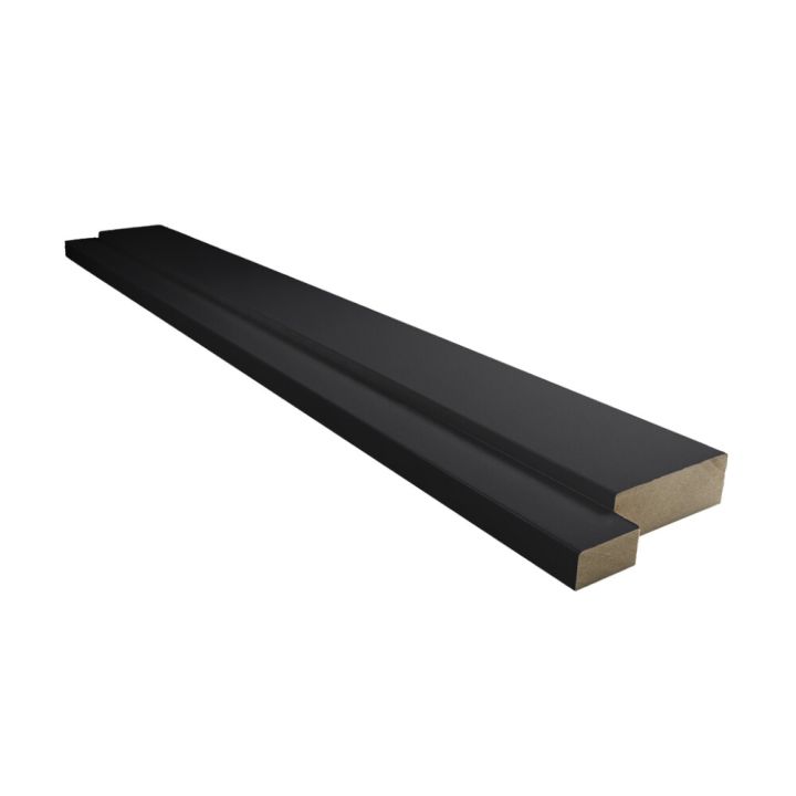 Kynnys Maler MDF kyntteellinen laminaatti musta 22 x 92/29 M8