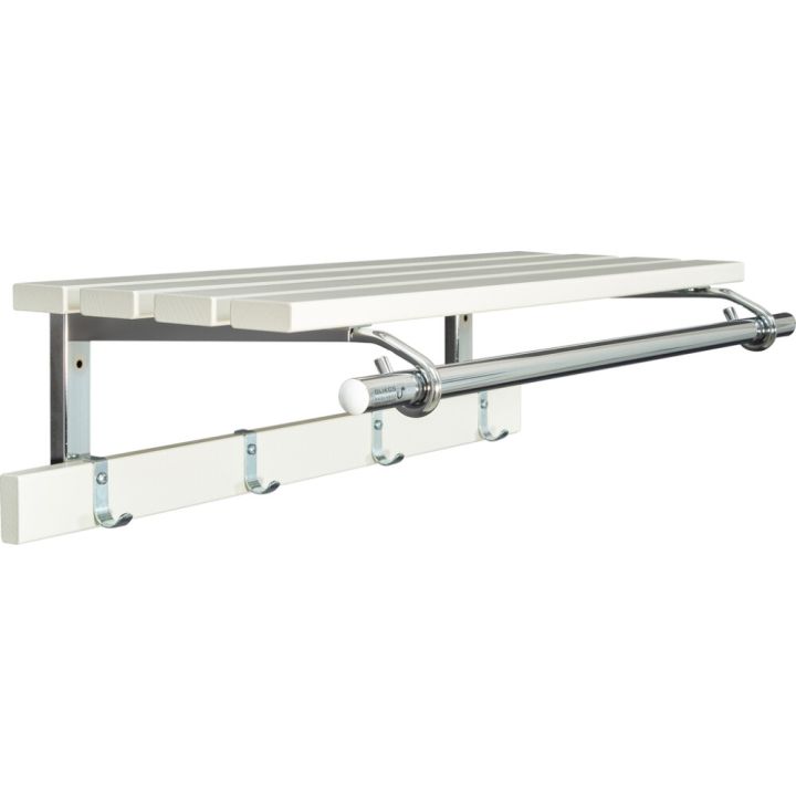 Vaatenaulakko Olikos Ville 4424 60 cm Valkoinen/Kromi