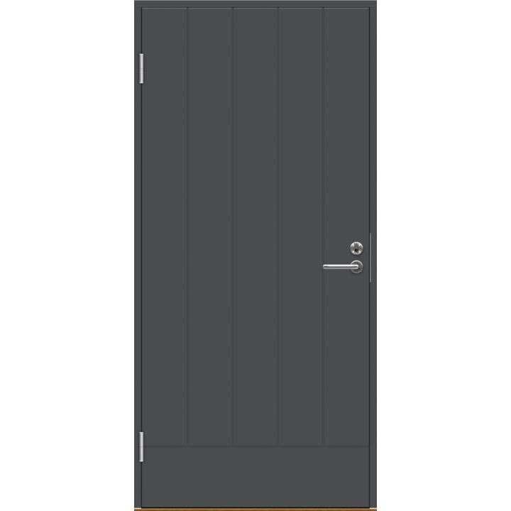 Ulko-ovi Swedoor Basic B0010 Tummanharmaa