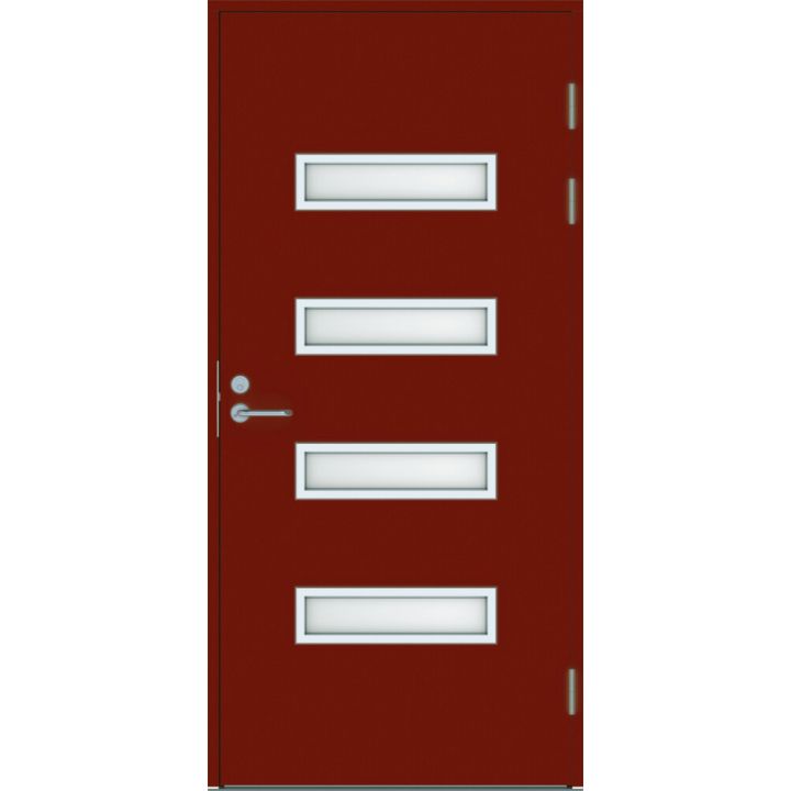 Ulko-ovi Swedoor Function F2090 W53 Tiilenpunainen