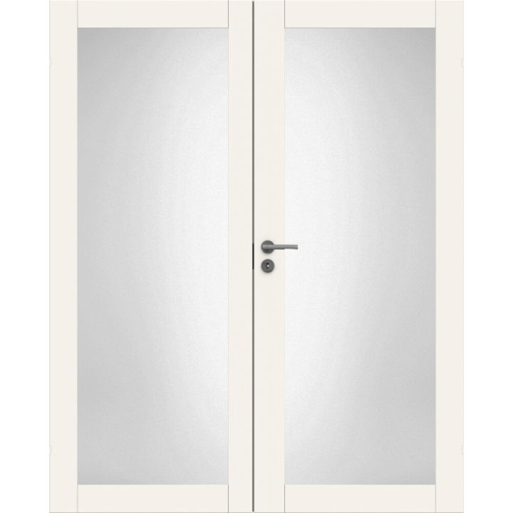 Parioven ovilevy Swedoor Unique 504 13 x 21 Valkoinen Satiini