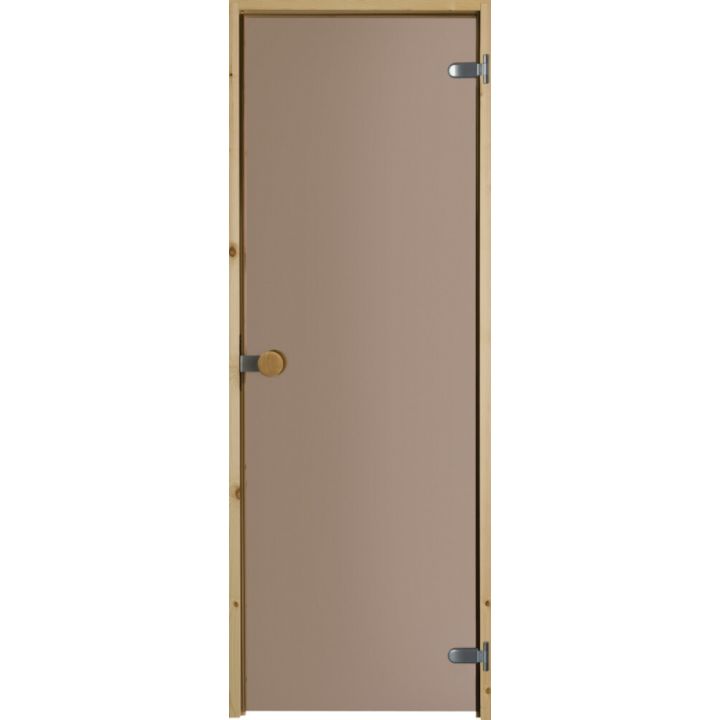 Saunan lasiovi Swedoor Pronssi 81 Mäntykarmi