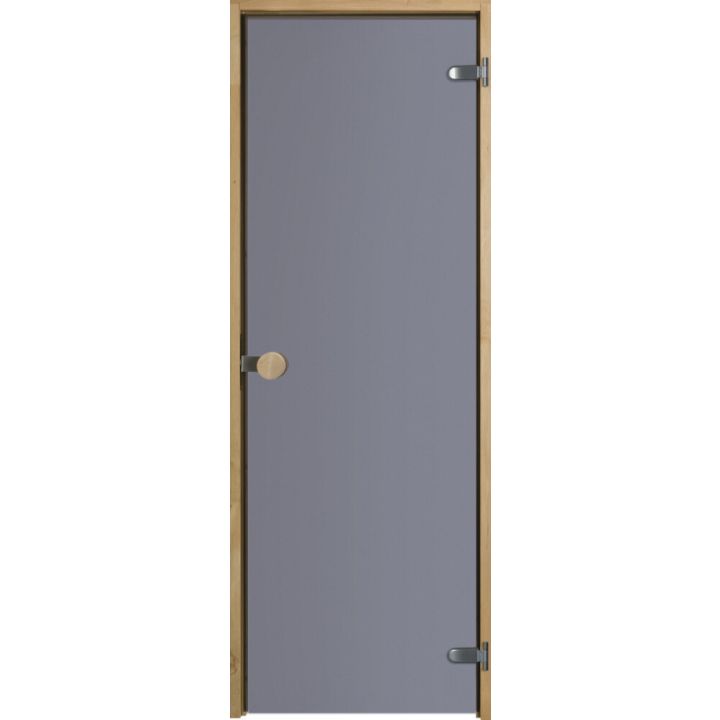 Saunan lasiovi Swedoor Harmaa 83 Leppäkarmi