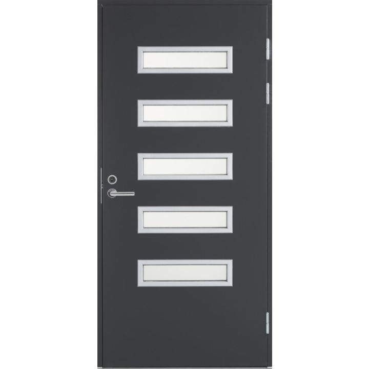 Ulko-ovi Swedoor Function F2090 W51 Tummanharmaa