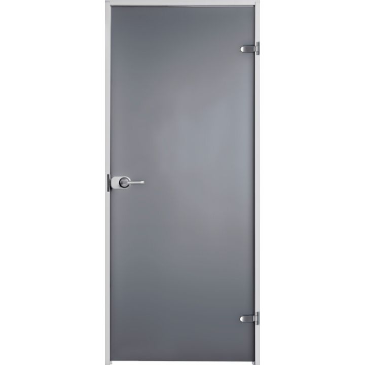 Lasiovi Swedoor Bath Harmaa+ 7 x 21 Valkoinen Lukittava