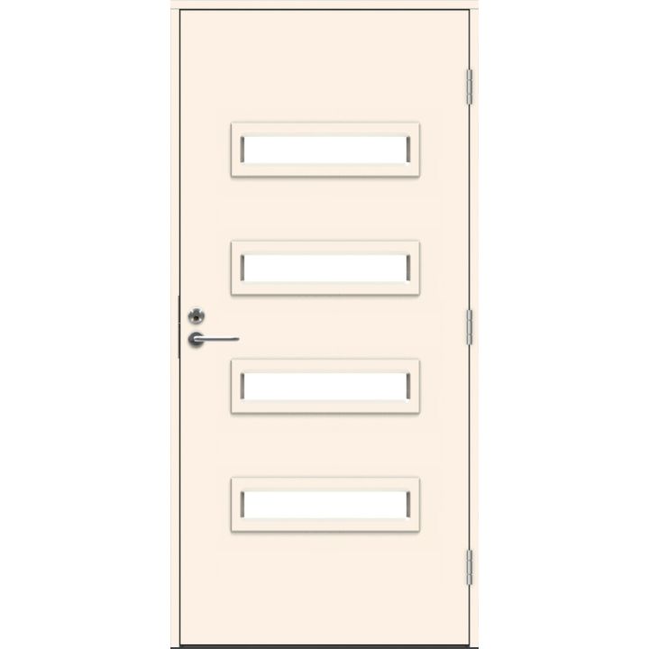 Ulko-ovi Swedoor ECO Function Salton Valkoinen