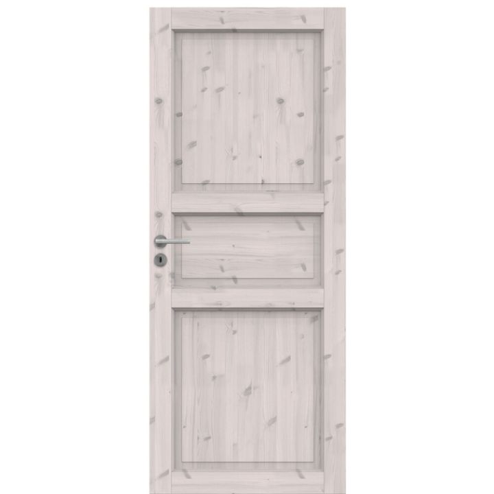 Mäntypeiliovi Swedoor Tradition 51 Valkolakattu 3P 9 x 21