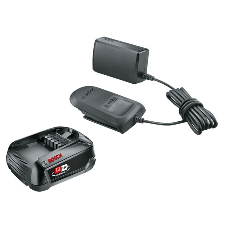 Akku ja laturipaketti Bosch 18 V 2,0 Ah + AL 18V-20