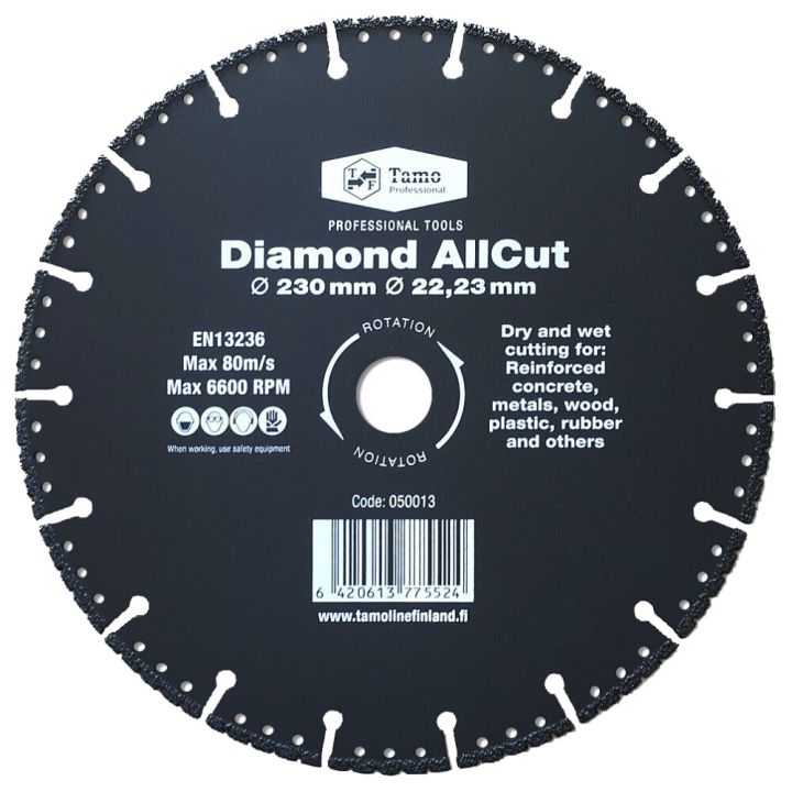 Timanttirouhelaikka Tamo 125 mm