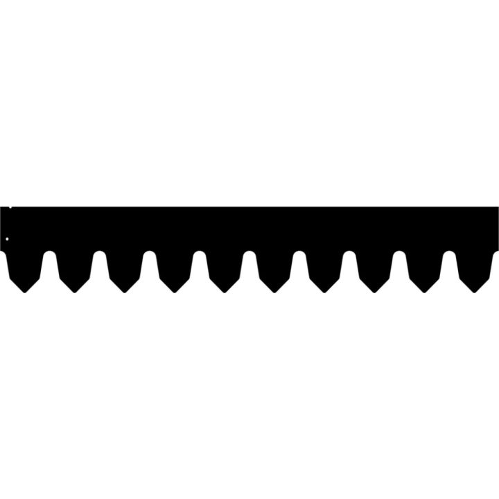 Rajausreuna Kekkilä Musta 4 kpl