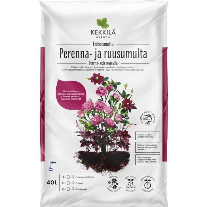 Perenna- ja ruusumulta Kekkilä 40 l