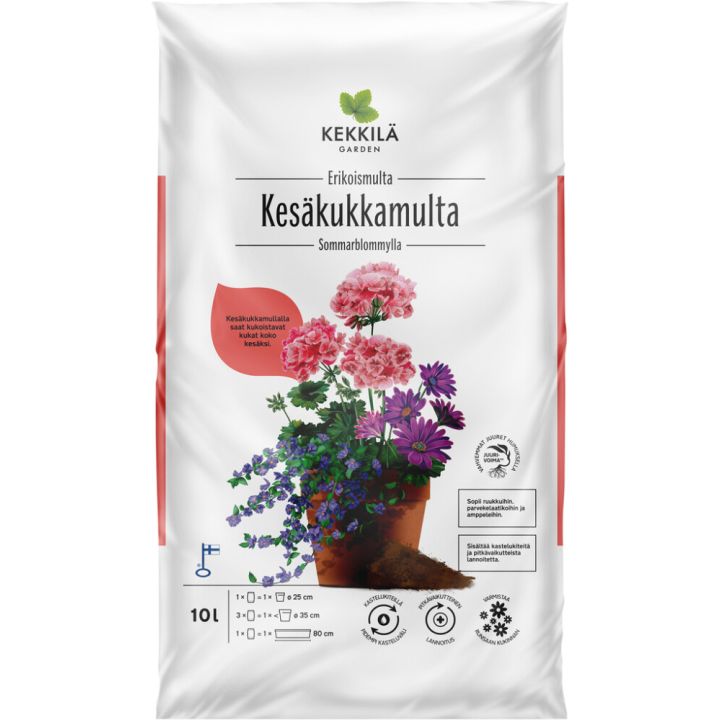 Kesäkukkamulta Kekkilä 10 l