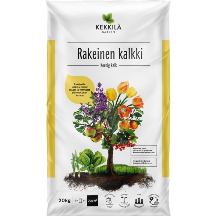 Rakeinen kalkki Kekkilä 20 kg