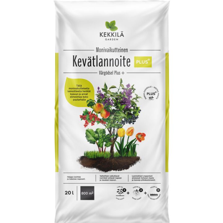 Kevätlannoite Kekkilä Plus+ 20 l