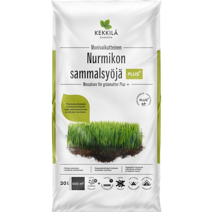 Nurmikon sammalsyöjä Kekkilä Plus+ 20 l