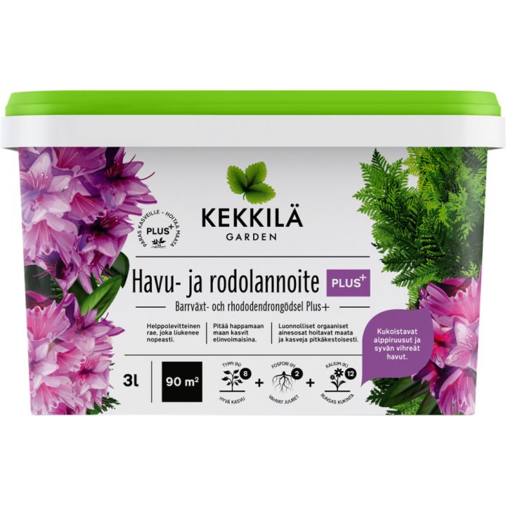 Havu- ja rodolannoite Kekkilä PLUS+ 3 l