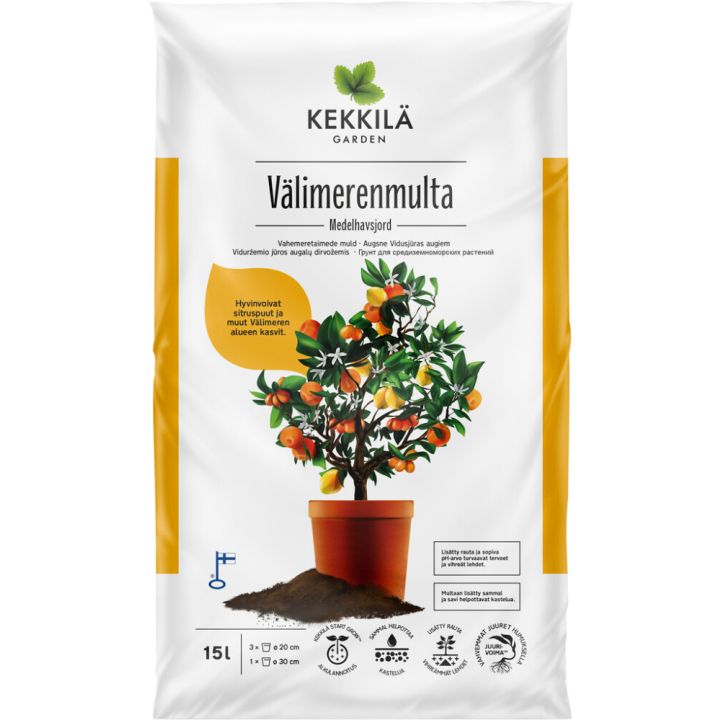 Välimerenmulta Kekkilä 15 l