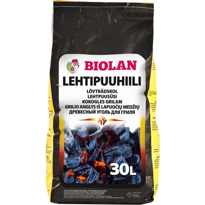 Lehtipuuhiili Grillisti 30 l