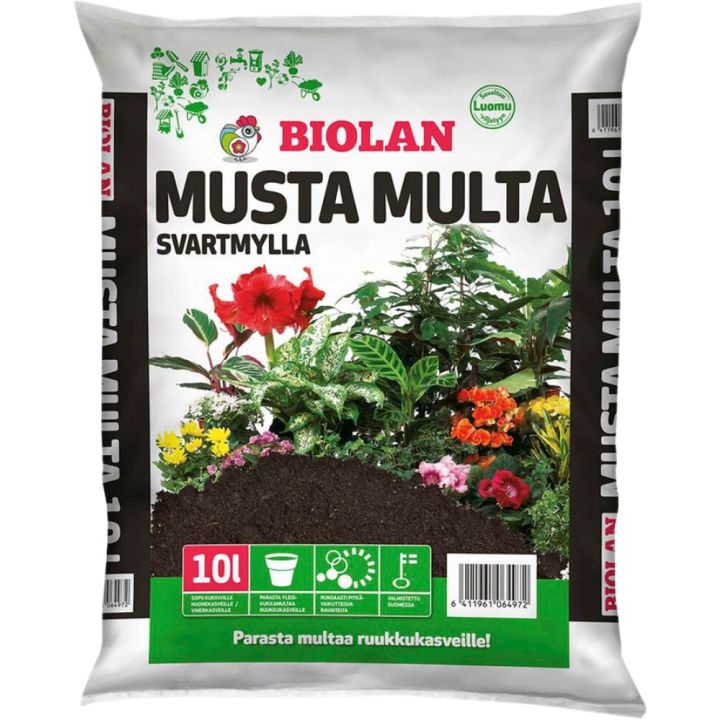 Musta Multa Biolan 10 l