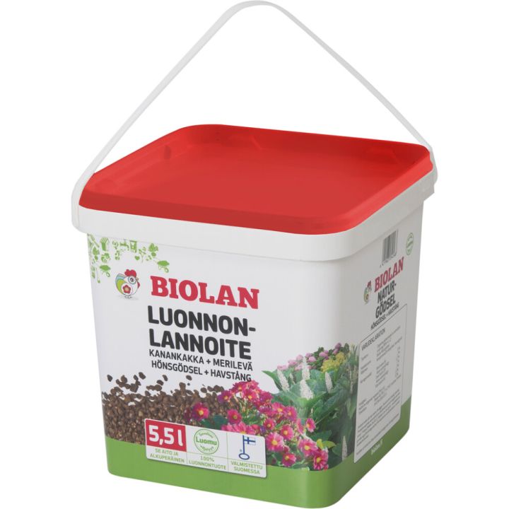 Luonnonlannoite Biolan 5,5 l