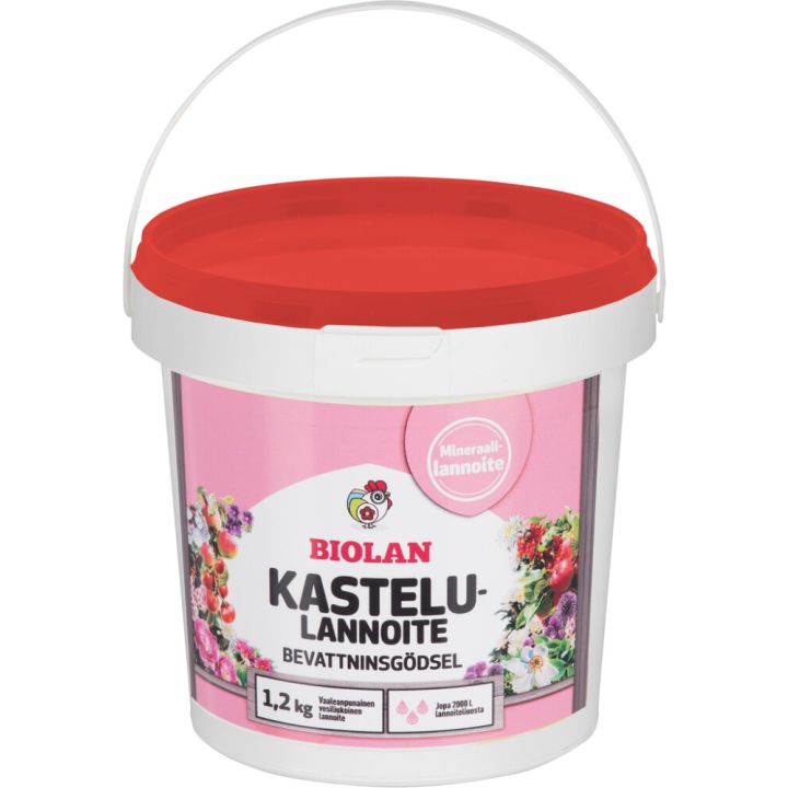 Kastelulannoite Biolan 1,2 kg
