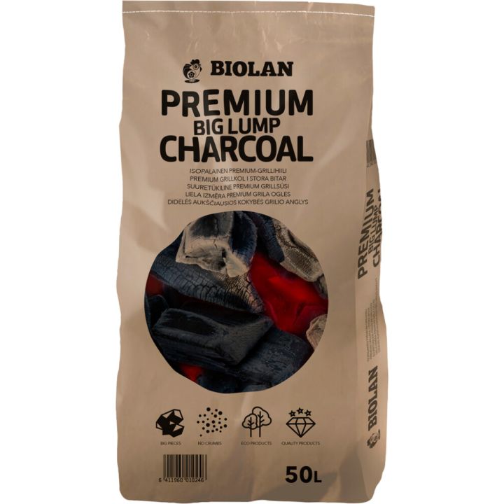 Grillihiili Biolan Premium 50 l