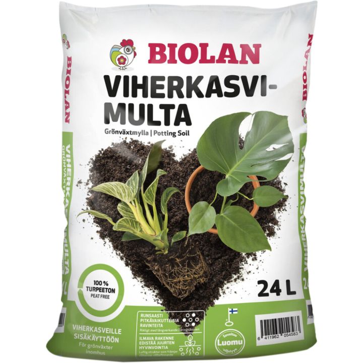 Viherkasvimulta Biolan 24 l turpeeton