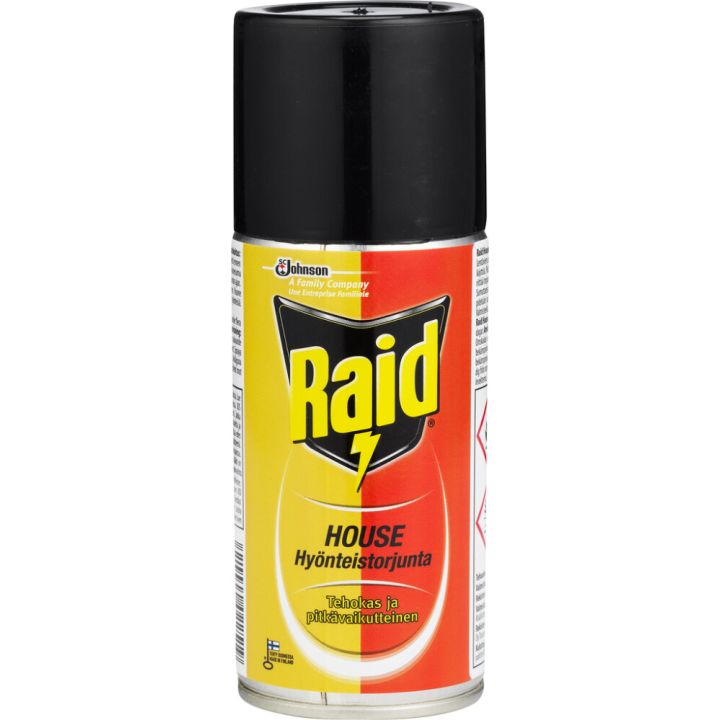HYÖNTEISAEROSOLI RAID HOUSE 150 ML