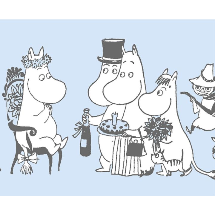 Boordi Sandudd Muumihahmot 10 m x 10,8 cm Sininen