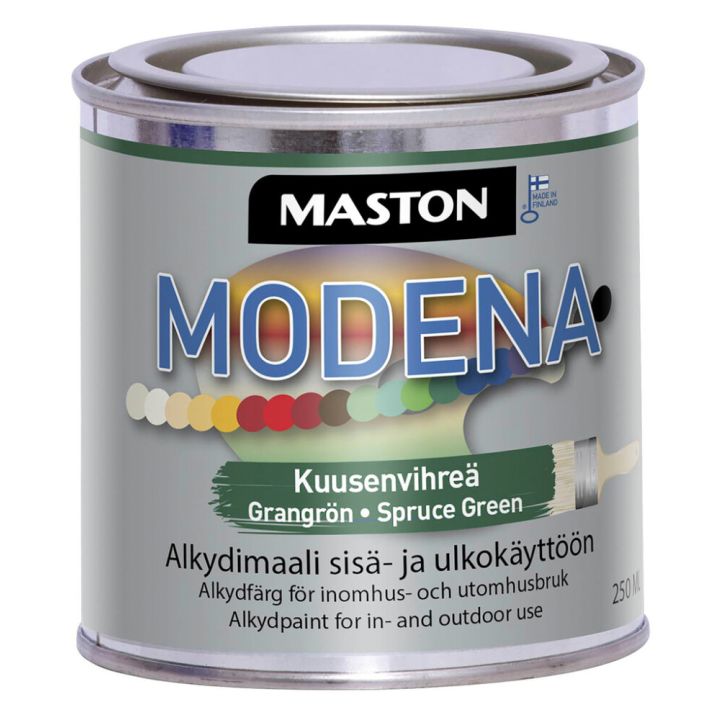 Alkydimaali Maston Modena Vihreä 250 ml