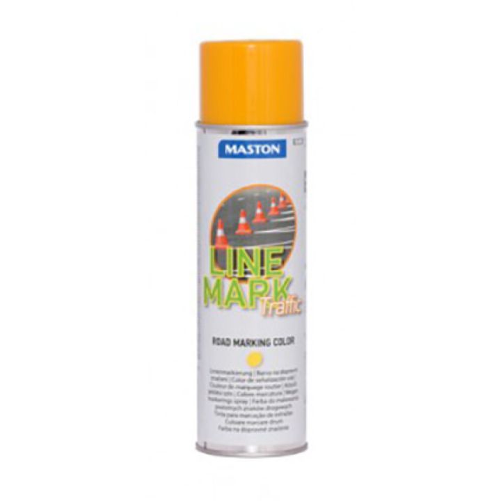 Spraymaali Maston Linemark Traffic 585 ml Keltainen