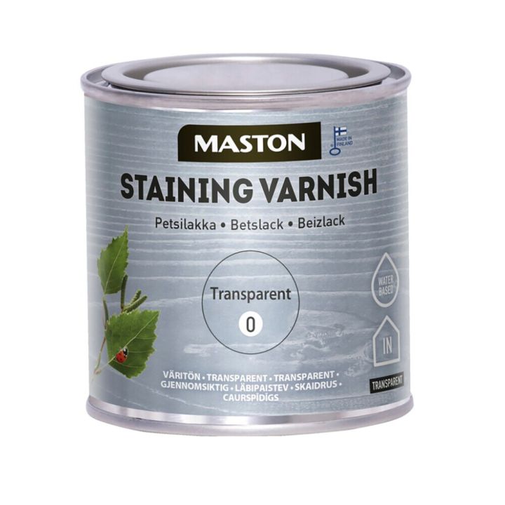 Petsilakka Maston Väritön 250 ml