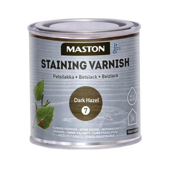 Petsilakka Maston Tumma Pähkinä 250 ml