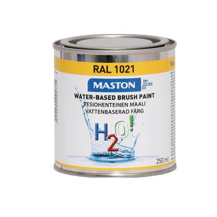 Maali Maston H2O! Rypsinkeltainen 250 ml