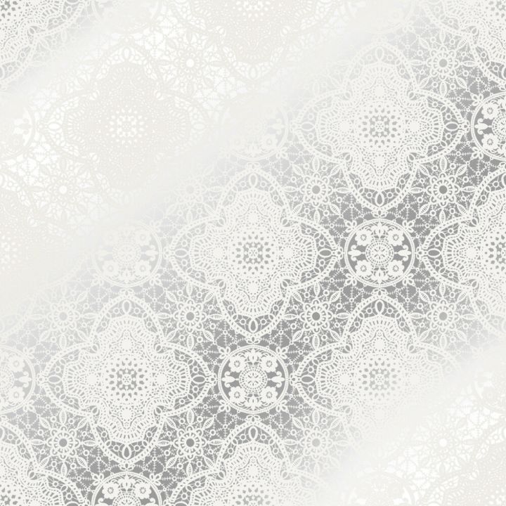 Kuitutapetti Belle Hopea/valkoinen