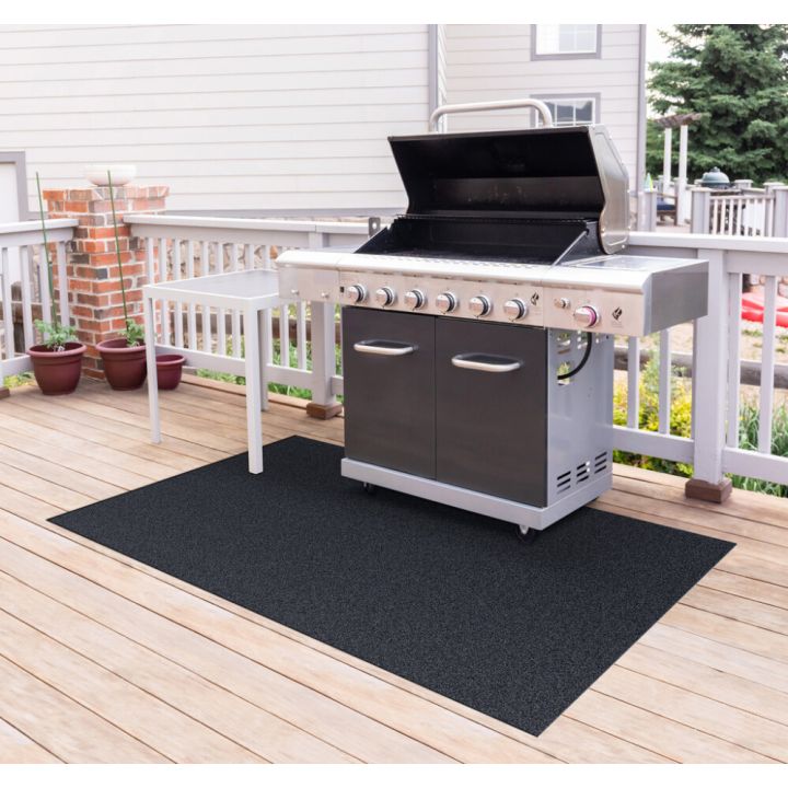 Grillin Alusmatto Popparilli 133 x 180 cm Antrasiitti